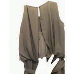 Vince Camuto Moss Crepe Blouson Crop Jumpsuit Black Size 10 NEW WITH TAGS Photo 9