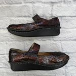 Alegria  PAL-839 Paloma Metallic Black Stone Mary Jane Shoes Women EU 38 US 7.5 Photo 5