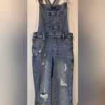 Judy Blue  Jen Distressed Denim Bib Overalls Women’s Size Small Photo 2
