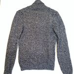 G.H Bass Black White Knit Cardigan Sweater Size XS Photo 12