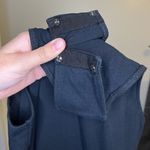 Abound Women’s Black Striped Long Sleeve Bodysuit Size Medium Photo 3