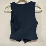 Aritzia Wilfred Attire Vest - Crepette™ Size 00 Dark Night Navy Photo 7