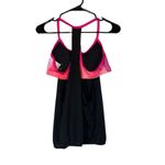 Nike Black & Pink Athletic Running Gym Tank Top Women Sz M Photo 1