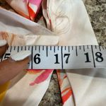 Pink and Yellow High Low Sundress Square Neckline Size M Photo 3