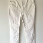 Madewell White The Perfect Vintage Jean Straight Leg High Waist Travel Beach Photo 0