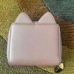 Betsey Johnson Luv Betsey by Betsey Johnston Rose Gold Light Pink Small Cat Wallet Photo 1