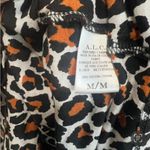 ALC Frank ALC Kati Brown Leopard Print Twist Puff Sleeve in Excellent Pre Loved Condition Photo 5