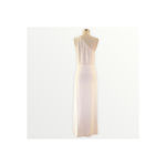 Reformation  Evelyn Dress Maxi Gown Ivory Chiffon One Shoulder Asymmetrical 8 NWT Photo 5