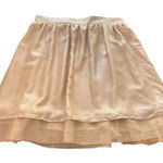 Living Doll  LA Womens Mini Skirt Champagne Tulle Fairy Size Small NEW Whimsygoth Photo 0