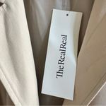 Lafayette 148 New York Sleeveless Trench Coat Dress Khaki Tan 100% Cotton Size 6 Photo 7