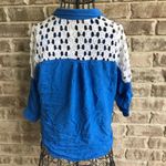 Lulumari Blue Tie front top Metal Skull Collar Photo 1