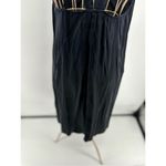 Abercrombie & Fitch Abercrombie short black silk slip dress size medium 95% silk Photo 11