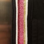 Trina Turk ππ Bop 2 Pant ~ Black with Glitter Rainbow Tuxedo Stripe XXL NWT Photo 9