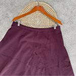 MM.LaFleur  Women’s Jardigan Knit Skirt Pull On Bordeaux Viscose Blend Size +2 Photo 5