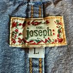 Joseph For  Blue Denim Overalls size L Photo 6
