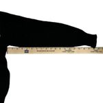 Jaclyn Smith  Petite Women's Vintage Sweater Size Small Black Gold Silver Leaf Photo 4