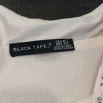 NWOT Black Tape Nude Sequin Midi Skirt Silver Photo 3