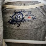 Gap  Women's Gray Half Zip Hoodie Floral Plants Size XS Photo 1