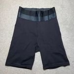 Aritzia TNA High Waisted Biker Shorts With Graphic Waistband Size Small Photo 0