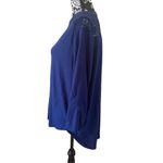 Lace Shirt Loungewear School Casual Basic Everyday Blue Size XL Photo 2