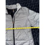 Lucy Womens Gray Full Zip Stand Collar Pocket Insulated Jacket Size M Size M Photo 6