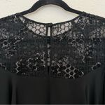 Milly  Sequined 3/4 Bell Sleeve Silk Blend Blouse Size 8 Photo 5