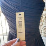 Badgley Mischka Bagdley Mischka Bronze Strapless Ruched Dress Size 8 NWT Photo 6