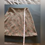 Brandy Melville  JOHN GALT Beige Plaid Mini Skirt Women’s One Size EUC Photo 5