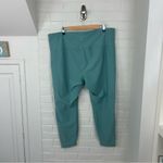 Old Navy Powersoft Teal Blue Plus Size 7/8 Leggings Size 3X Photo 8