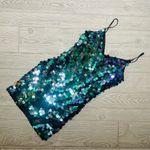 Crystal Doll Nwt color shifting  large sequin dress eras tour y2k style mermaid s Photo 1