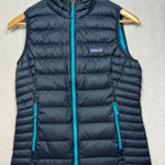 Patagonia Down Sweater Vest Quilted Insulated Puffer Navy Blue 84628 Women's XS Photo 0