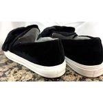 Nine West Onosha Black Slipon Round Toe Velvet Sneaker Wo’s Size 11 Photo 7