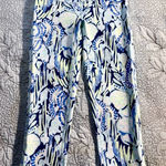 Lilly Pulitzer  Luxletic Weekender Crop Leggings – Indigo Sunset Print~ Small🧡 Photo 0