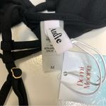 ANDIE NWT Swim The Cannes Bikini Triangle Top Strappy Tie Back Flat Luxe Fabric Photo 7