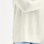 SO  GOOD FOR LIFE Womens Baggy Sweater Size Medium Juniors Coconut Cream New Photo 1