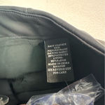 Joie  Women Black Faux Leather Dress Pants Photo 4