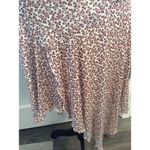 Rhapsody Floral  Slip Dress CUTE Cross Back Spaghetti Straps Large L Photo 6