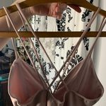 Charlotte Russe Mauve Criss Cross Romper Photo 4