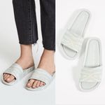 Melissa Beach Slide + Baja East Gray Camo Beach Sandals Slides Size 9 EUC Photo 1