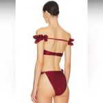 Andrea Iyamah Mulan multi way Bikini set in wine size medium Photo 2
