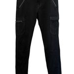 Kuhl Women's Krush Cargo Black Hiking Pants Sz 8 Reg Skinny Fit Moto Zip Pockets Photo 0