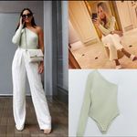 ZARA NWT  Blogger’s Fav| Asymmetrical Bodysuit Photo 12