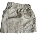 ZARA Basic Gray and Tan Skirt xtra small Photo 0