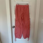 Aerie Pink Oversized Cargo Jogger Pants Photo 1