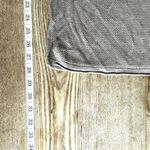 525 America Sweater Striped open knit tunic length black tan XL loose knit long Photo 5