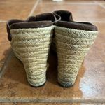 UGG  Tawnie brown suede espadrille wedges size 9 Photo 1