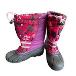 Sorel  Womens Red Pink Floral Winter Rain Boots Size 4 SKU8111 Photo 0