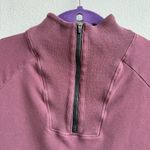 American Giant Moto Hoodie Dress Burgundy Red Sweatshirt Pullover Tunic Medium Photo 2