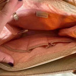 Liz Claiborne NWT‎  Snakeskin Double Handle Shoulder Bag excellent condition Photo 7