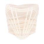 House Of CB NWOT  Melinda Ivory Bone Corset. Size Large Photo 10